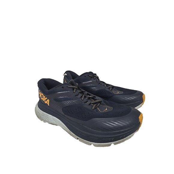 Hoka One Men's Stinson ATR 6 Running Shoe Blue Yellow Size 12M - Picture 1 of 8
